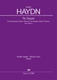 Te Deum Hob Xxiiic:2 Choral Vocal Score cover